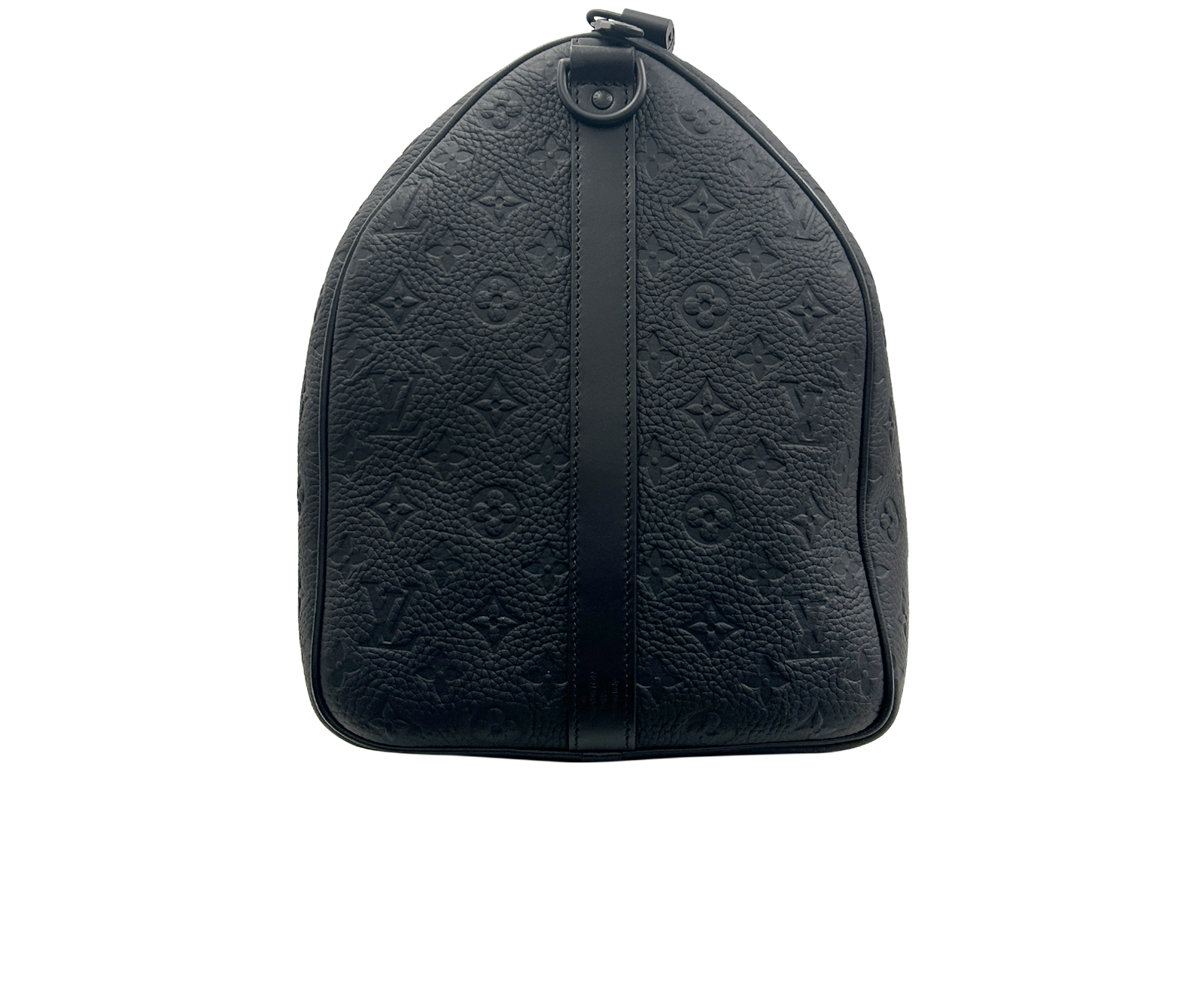 Keepall 50 Bandouliere, 2.600&euro;, Bolso, Negro, Animal - Piel, Vista lateral